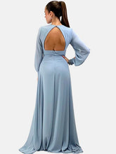 Load image into Gallery viewer, ABITO MIRANDA maniche lunghe spacco