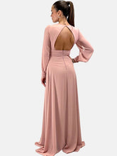 Load image into Gallery viewer, ABITO MIRANDA maniche lunghe spacco