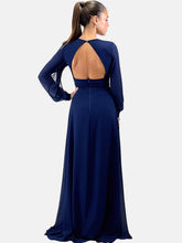 Load image into Gallery viewer, ABITO MIRANDA maniche lunghe spacco