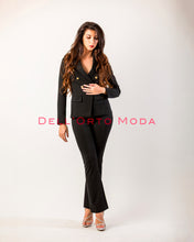 Load image into Gallery viewer, Completo giacca e pantalone doppiopetto nero
