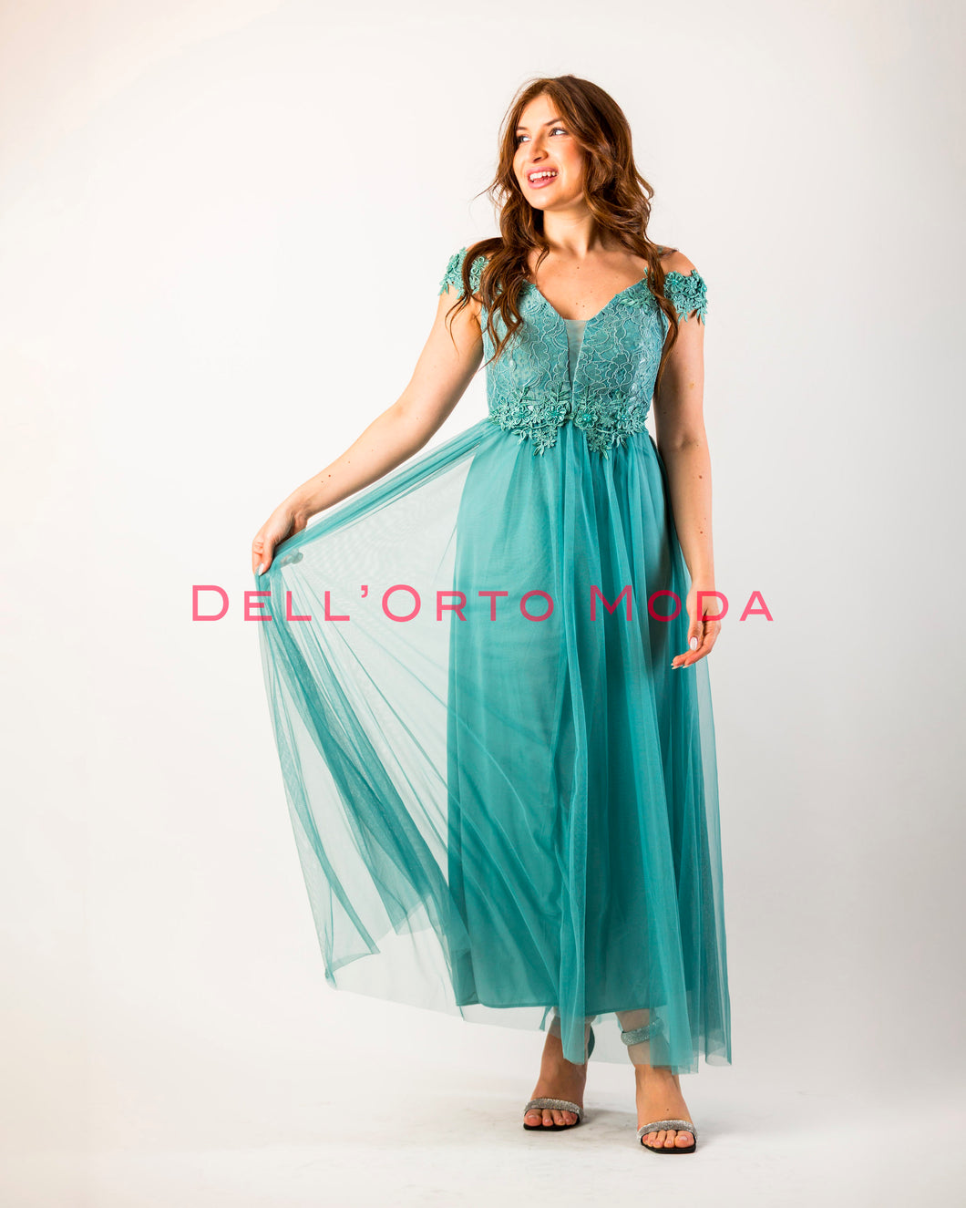 VERDE SALVIA-MELA tulle