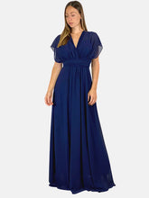 Carica l&#39;immagine nel visualizzatore di Gallery, ABITO CHIFFON spalline regolabili
