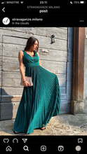 Load image into Gallery viewer, ABITO LUNGO GISELLA Plisse lurex
