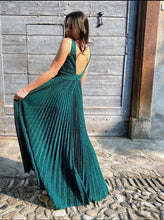 Load image into Gallery viewer, ABITO LUNGO GISELLA Plisse lurex
